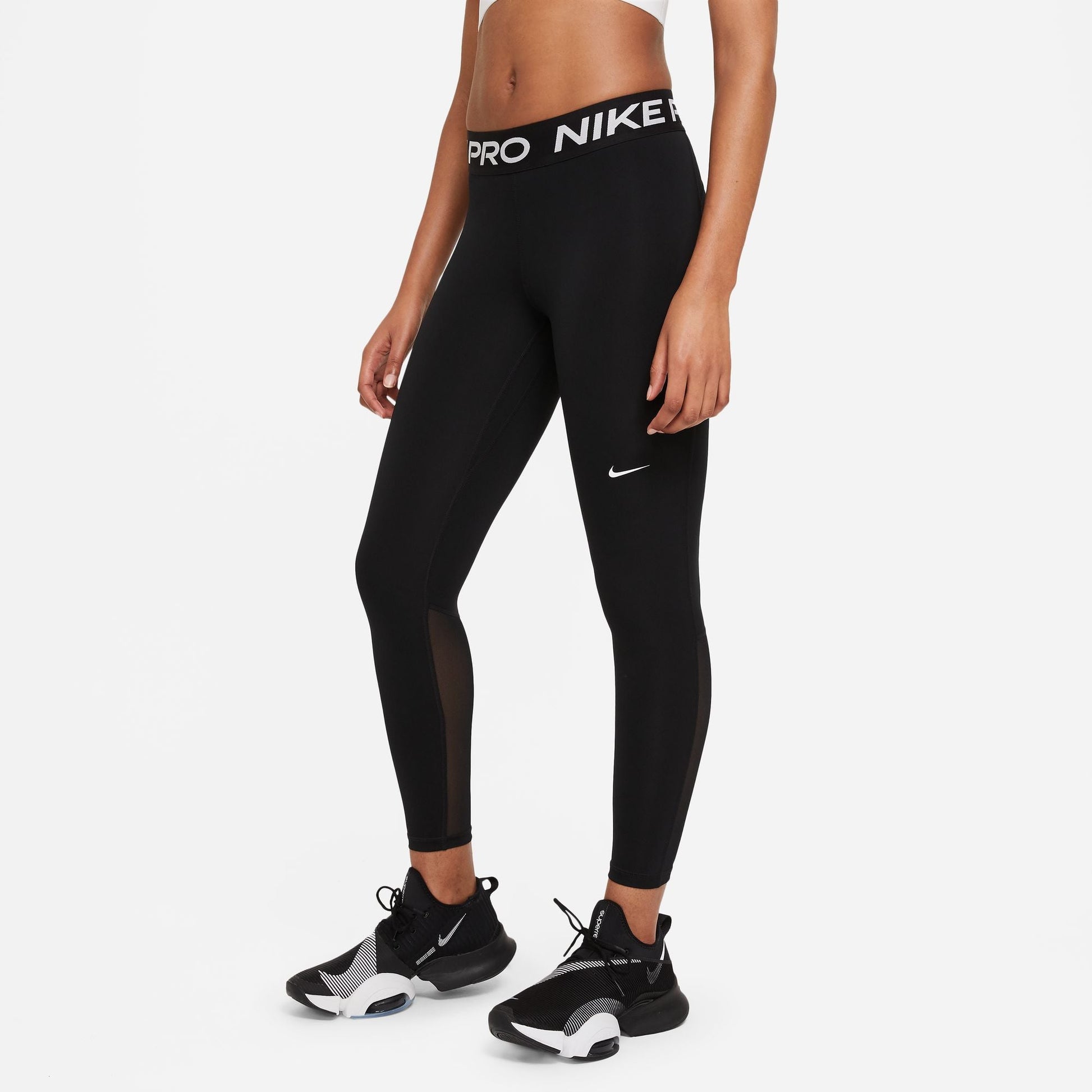  Women's Nike Pro Mid-Rise Tight - CZ9779-010