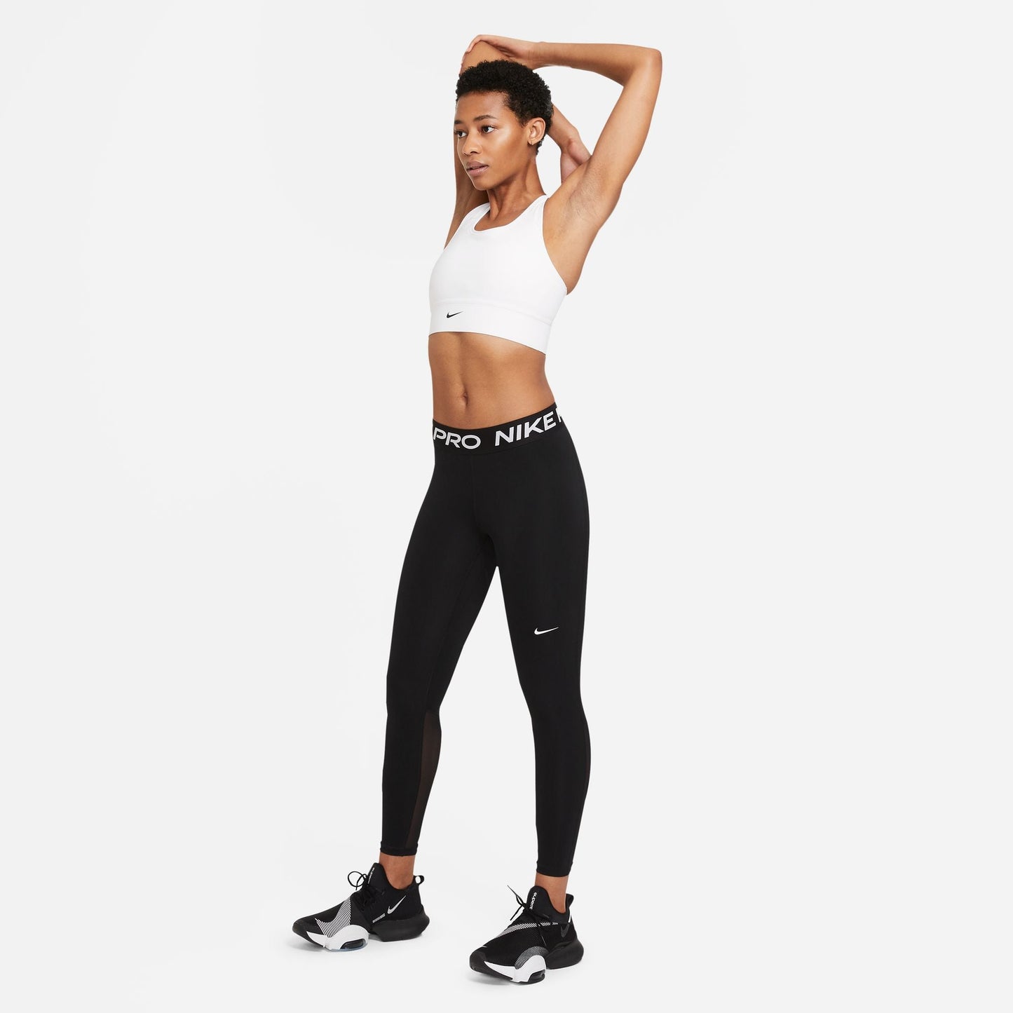  Women's Nike Pro Mid-Rise Tight - CZ9779-010