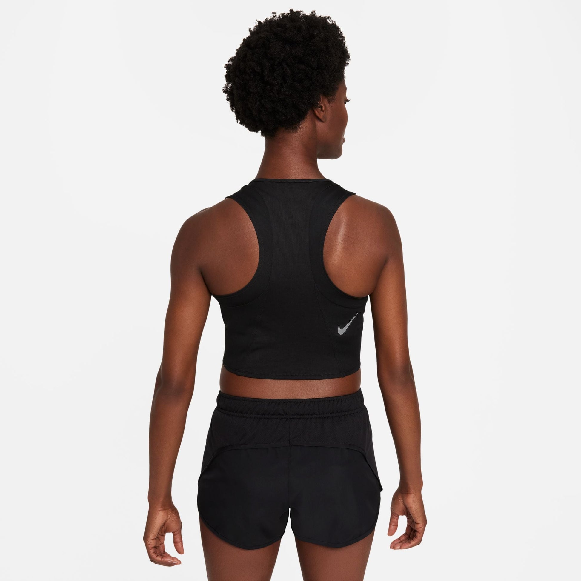  Women's Nike Dri-Fit Race Cropped Tank - DD5921-010