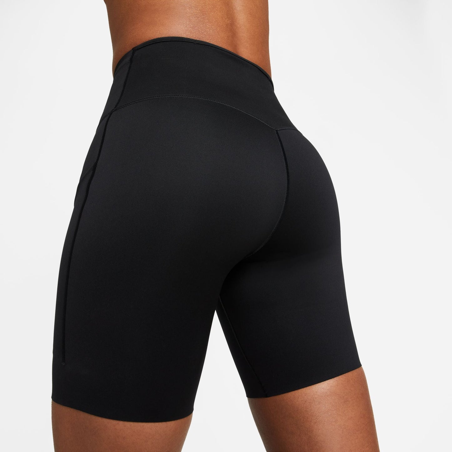  Women's Nike Go High-Waisted Biker Shorts - DQ5923-010