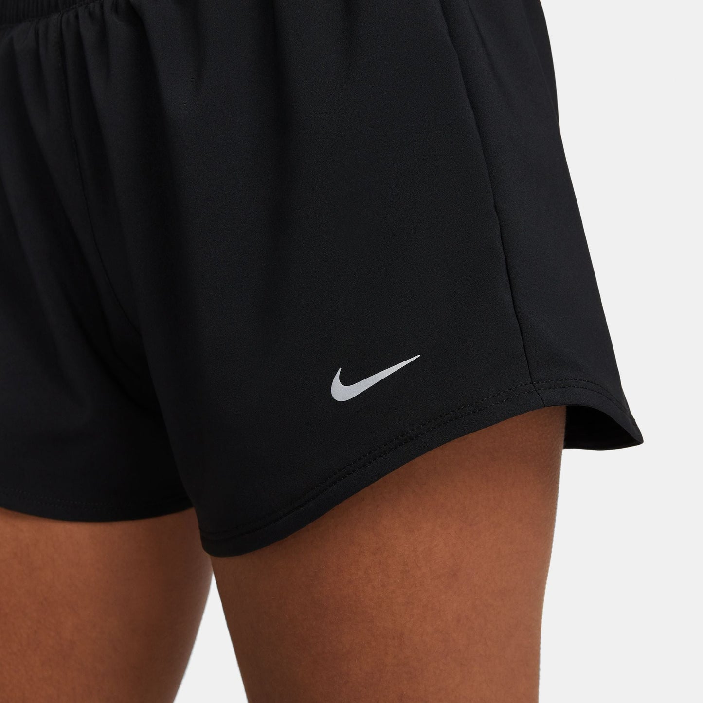  Women's Nike One Dri-FIT Mid-Rise 3" Shorts - DX6010-010