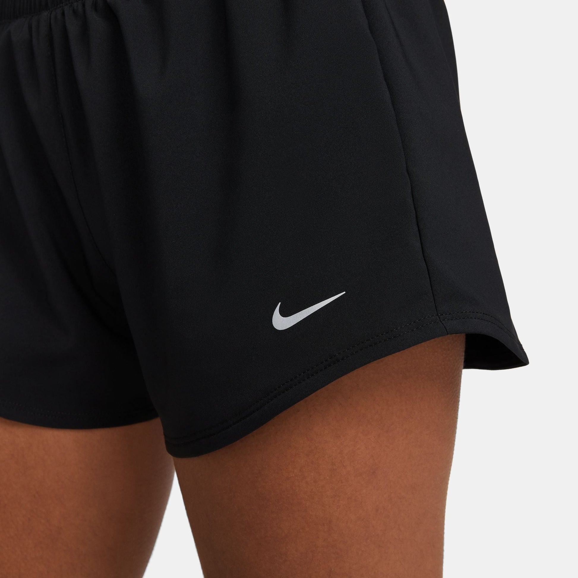  Women's Nike One Dri-FIT Mid-Rise 3" Shorts - DX6010-010