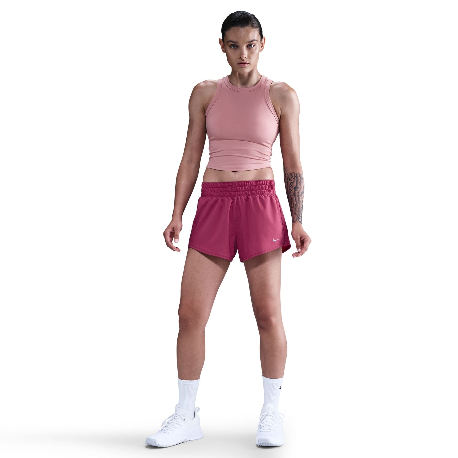  Women's Nike One Mid-Rise 3" Short - DX6010-635