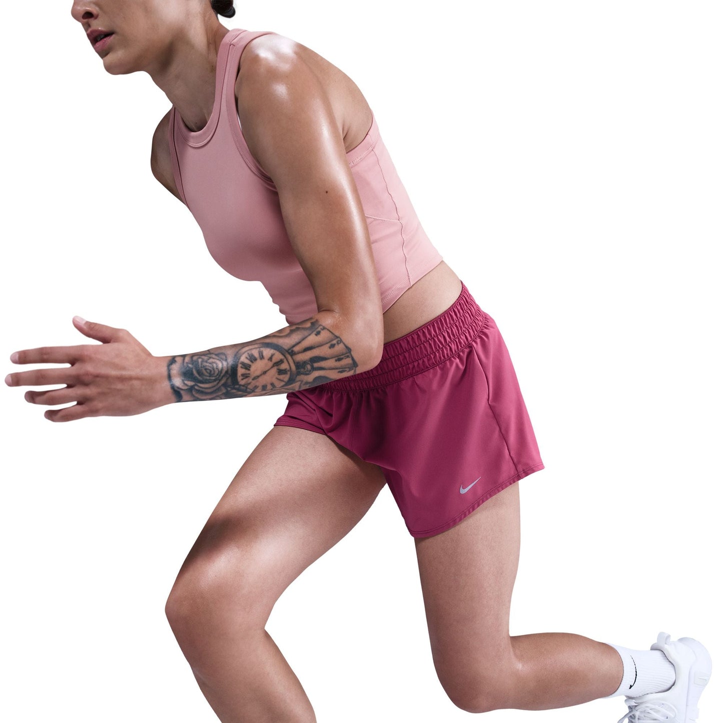  Women's Nike One Mid-Rise 3" Short - DX6010-635