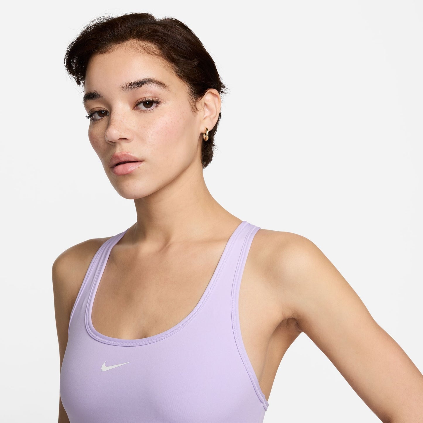 Women's Nike Swoosh Light Support Bra - DX6817-512