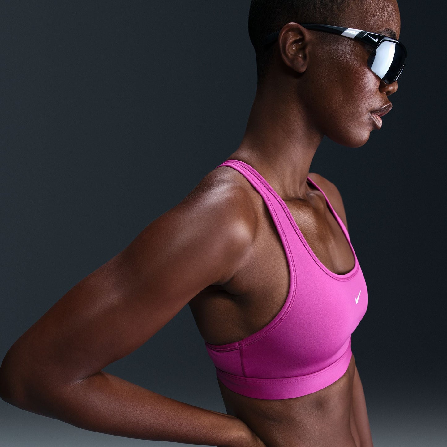  Women's Nike Swoosh Light Support Bra - DX6817-518