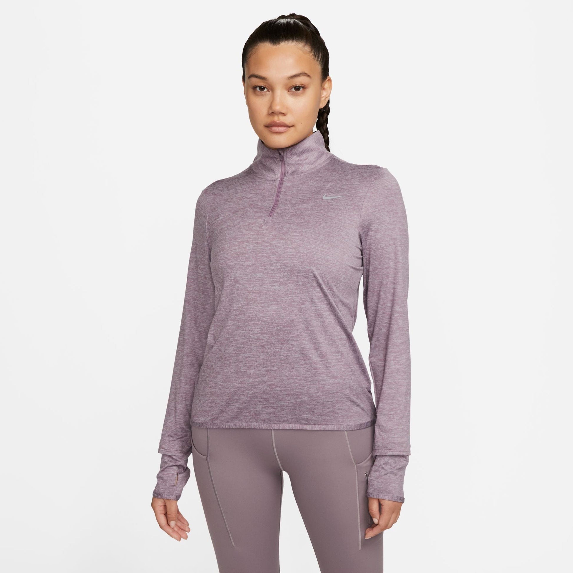  Women's Nike Swift Element Half Zip - FB4316-536