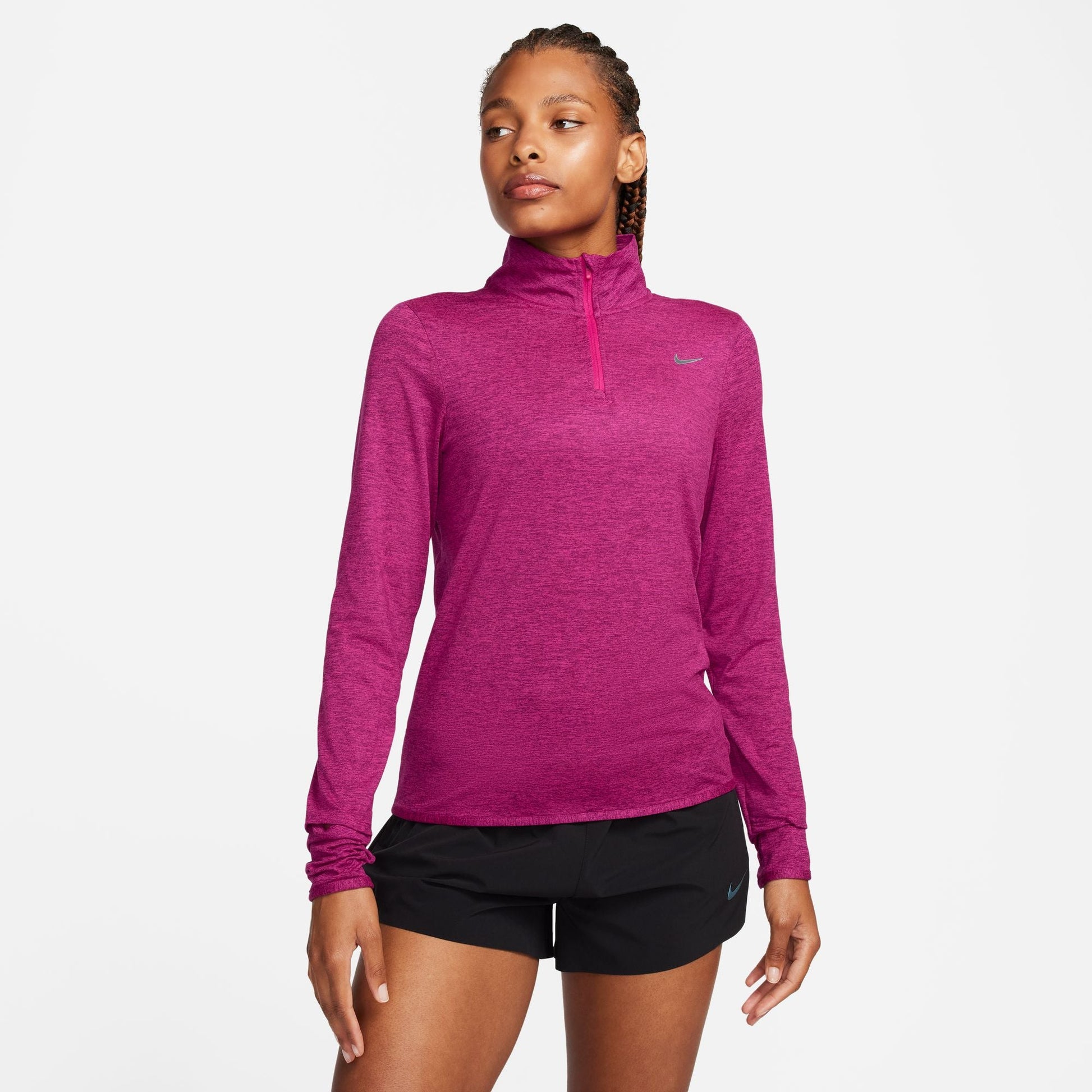  Women's Nike Swift Element Quarter Zip - FB4316-615