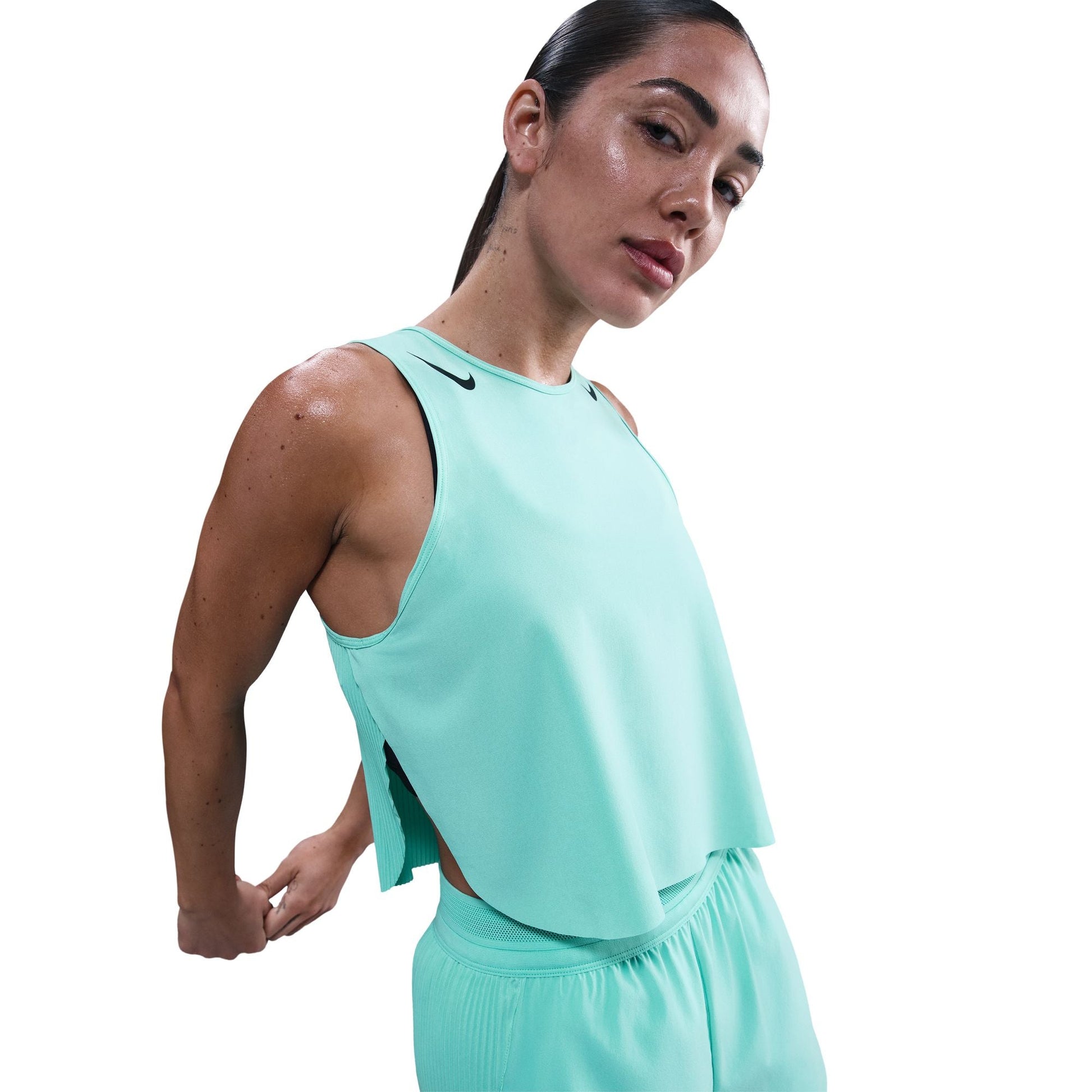  Women's Nike Aeroswift Cropped Tank Top - FN2713-354