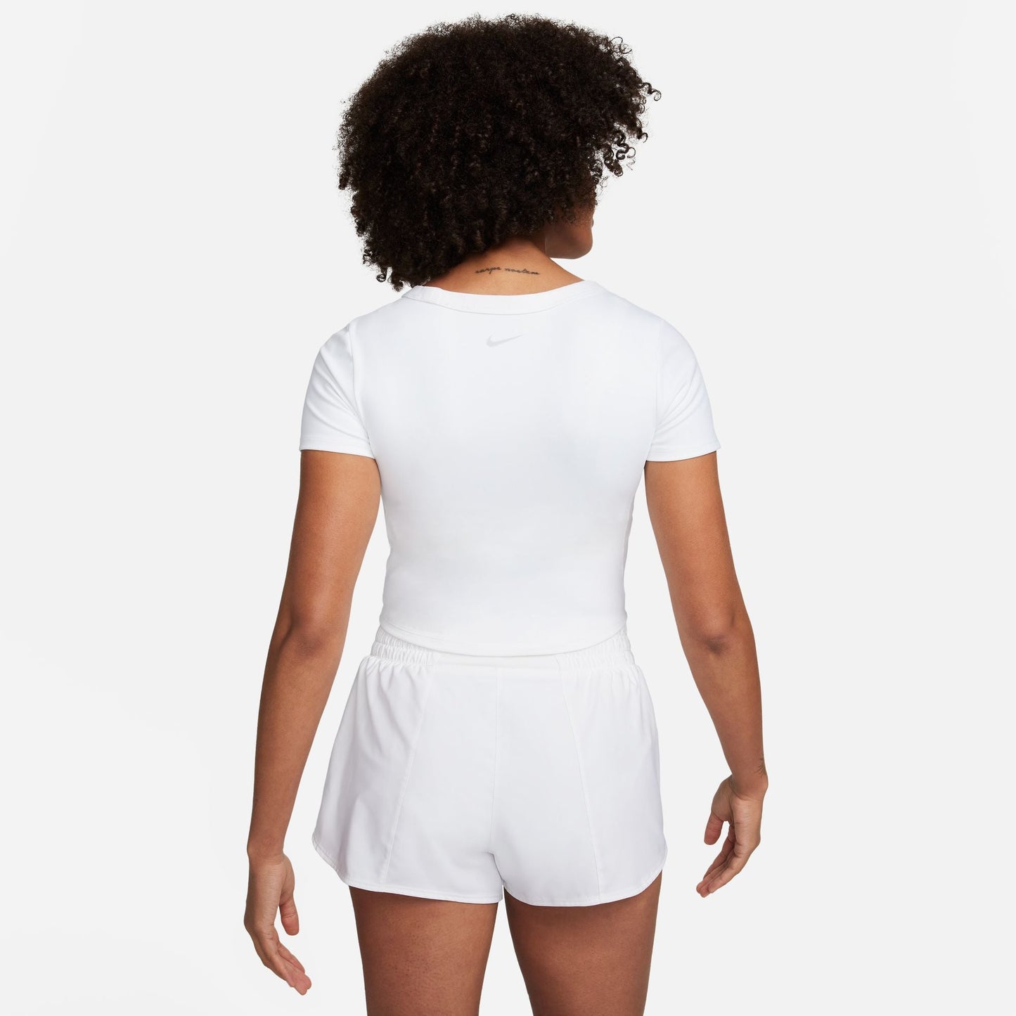  Women's Nike One Fitted Cropped Top - FN2804-100