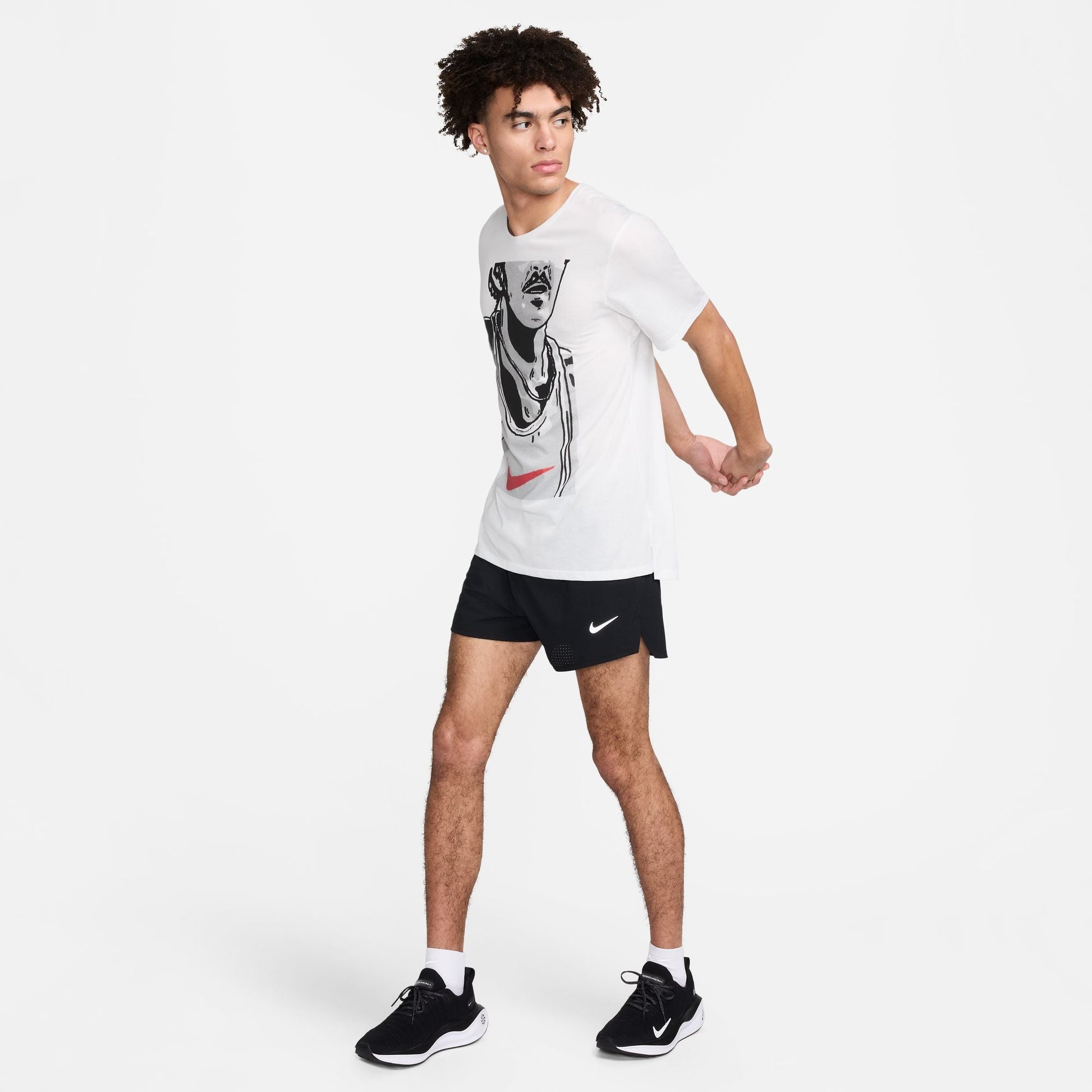  Men's Nike Run Energy Rise 365 Short Sleeve- FN3996-121