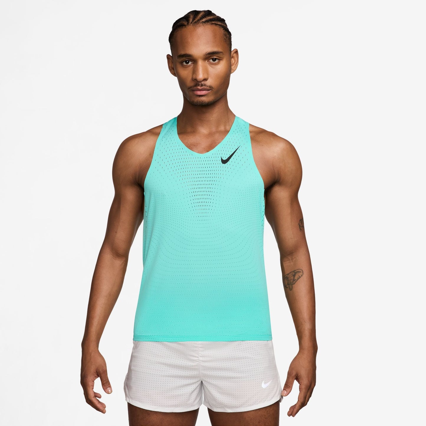  Men's Nike AeroSwift Singlet - FN4231-354