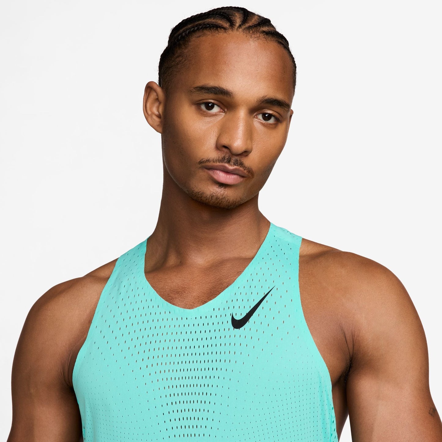  Men's Nike AeroSwift Singlet - FN4231-354