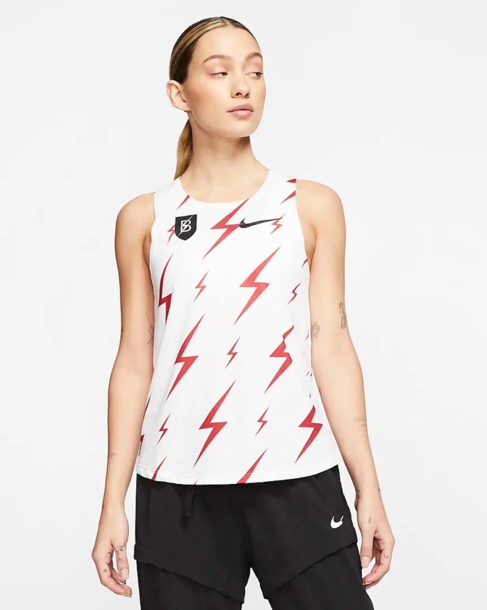  Women's Nike BTC X PRR Local Legends Project Aeroswift Singlet CW1160-100