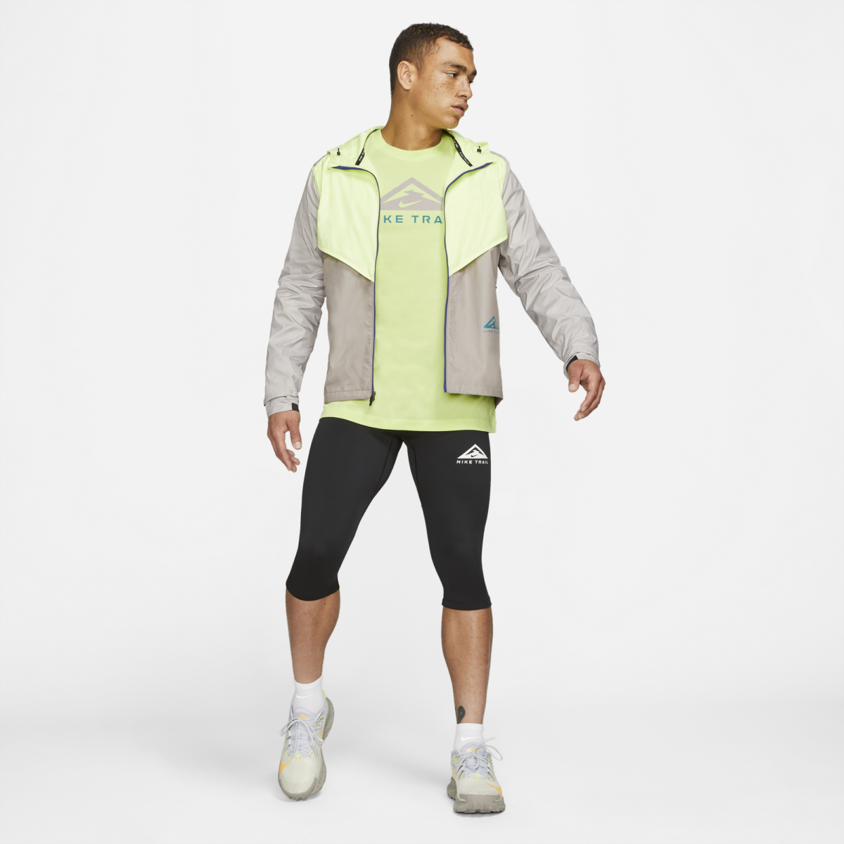 Men's Nike Dri-Fit Trail Short Sleeves - CZ9802-736