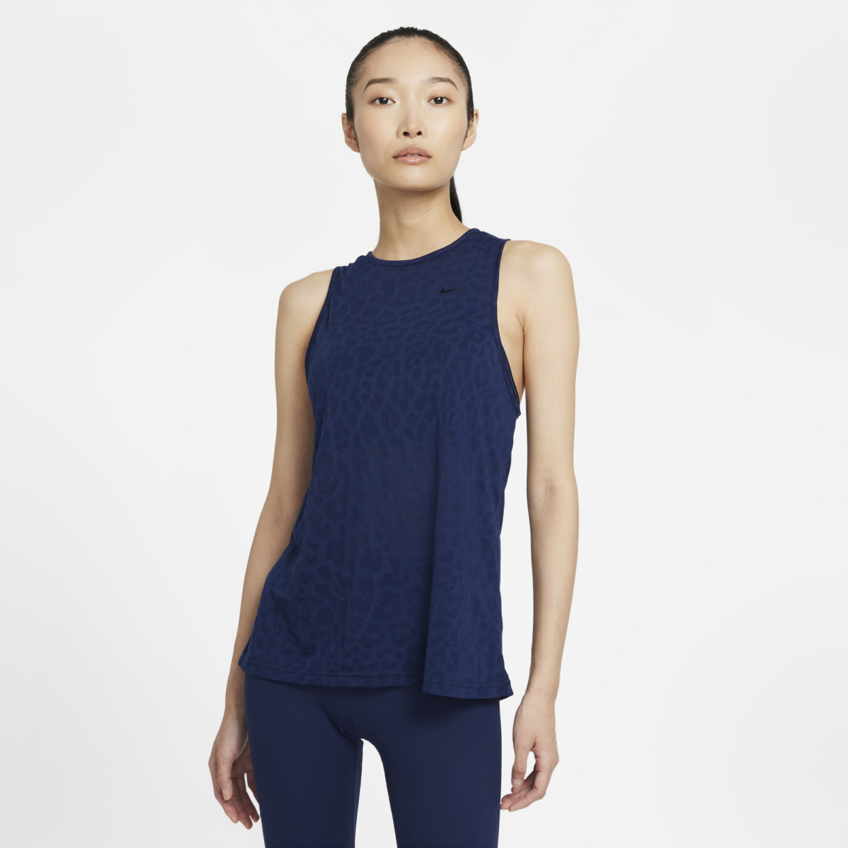  Women's Nike AOP BurnOut Tank - DJ6442-410