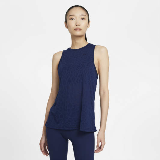 Women's Nike AOP BurnOut Tank - DJ6442-410