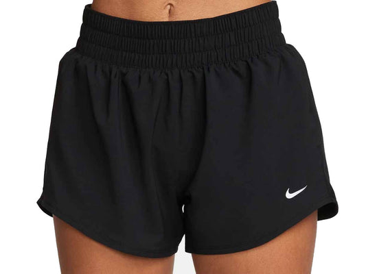  Women's Nike One Dri-FIT Mid-Rise 3" Shorts - DX6010-010