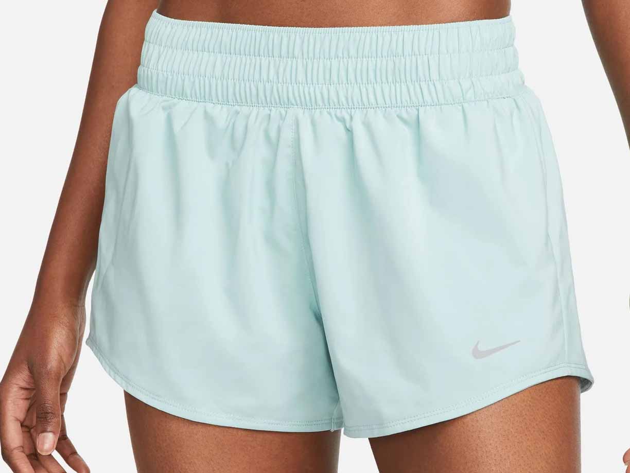  Women's Nike One Dri-FIT Mid-Rise 3" Brief-Lined Shorts - DX6010-309