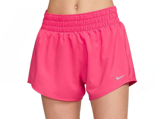  Women's Nike One Mid-Rise 3" Shorts - DX6010-629