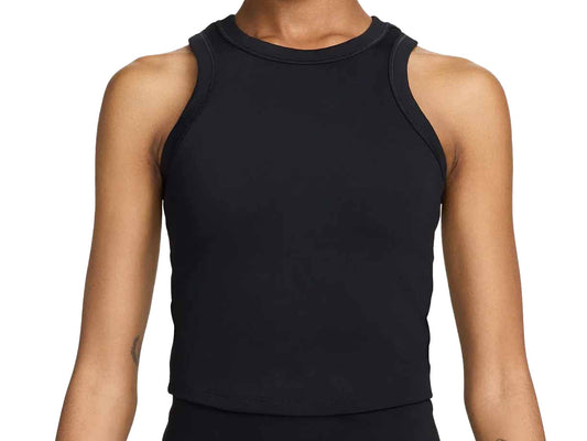  Women's Nike One Fitted Crop Tank - FN2806-010
