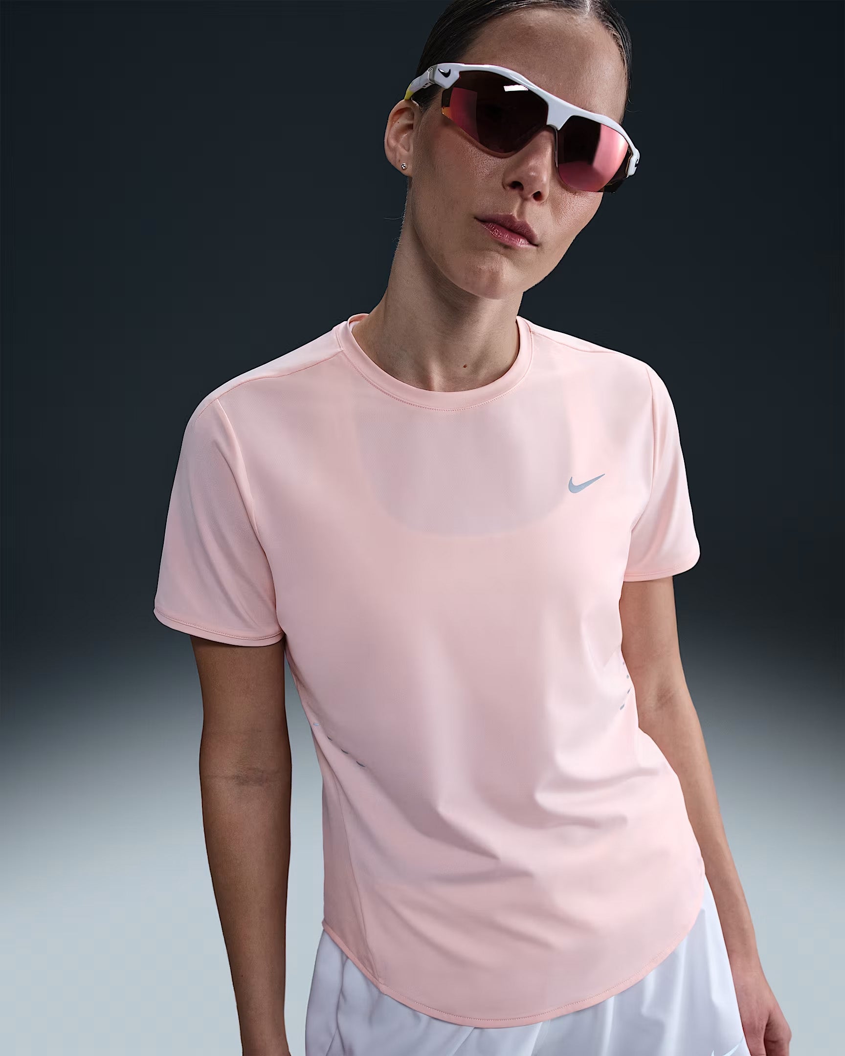  Women's Nike Swift Short Sleeve Top - HM9698-607